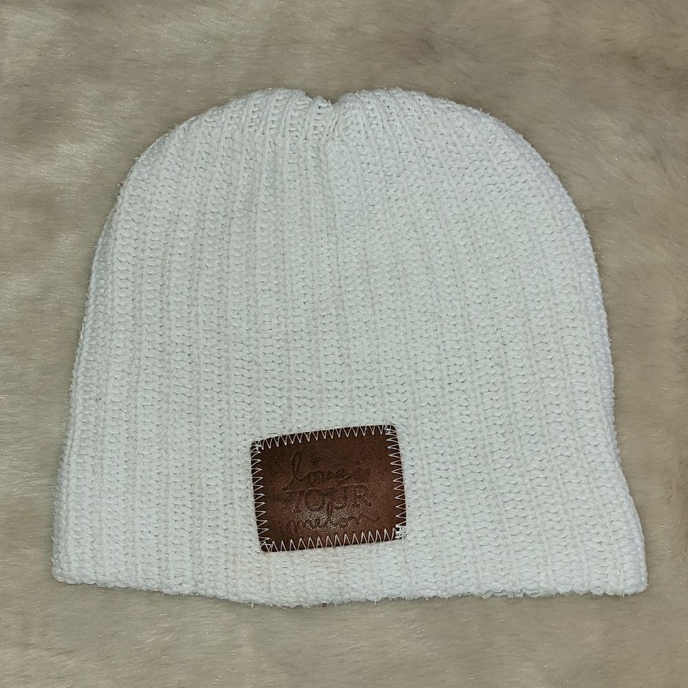 LOVE YOUR MELON IVORY WINTER BEANIE